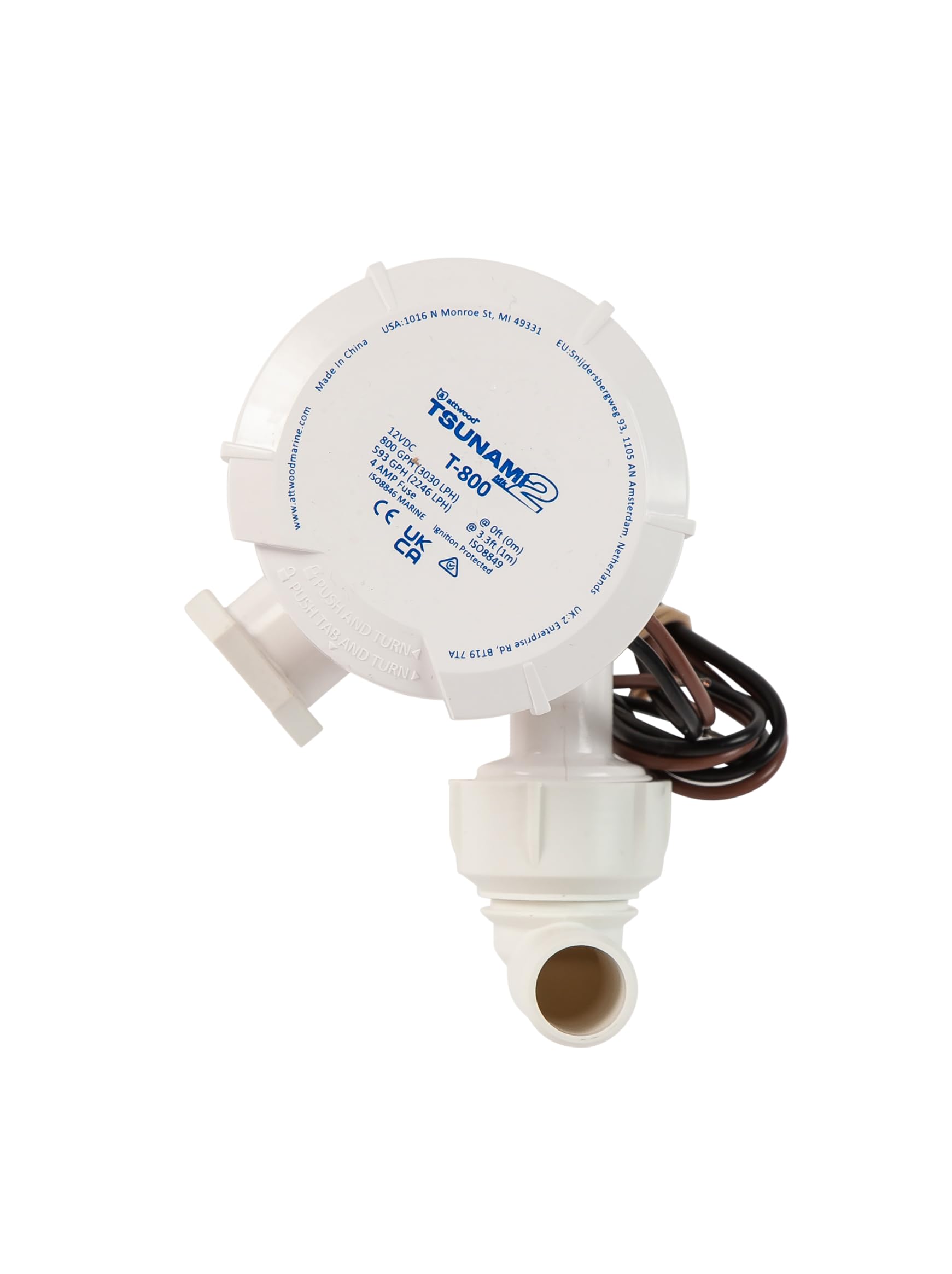 Foto 5 pulgar | Aireador Attwood Tsunami Mk2 800 Gph T800 3/4 Npt - Venta Internacional.