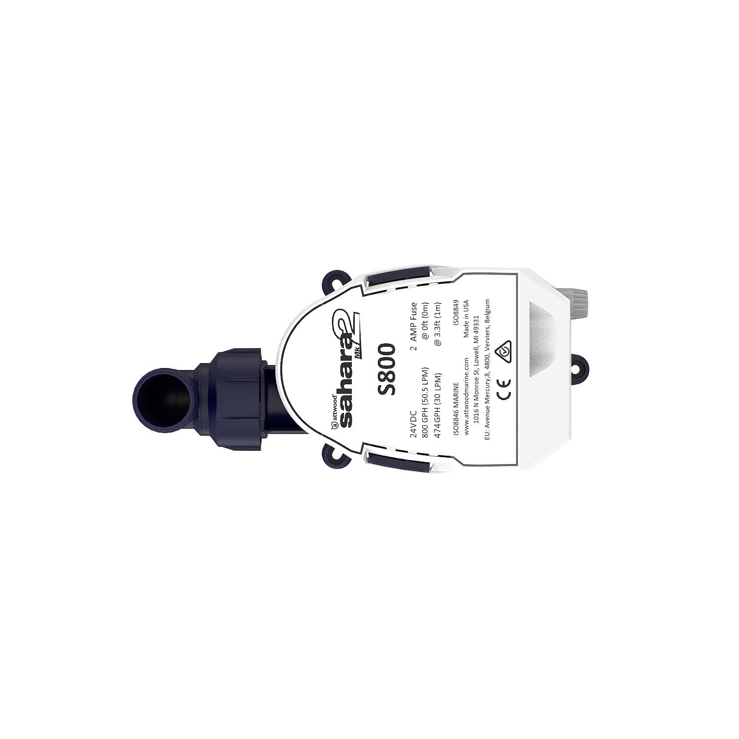 Foto 4 pulgar | Bomba De Achique Attwood Sahara Mk2 800 Gph 12 V Automática 29,5 Cm - Venta Internacional.