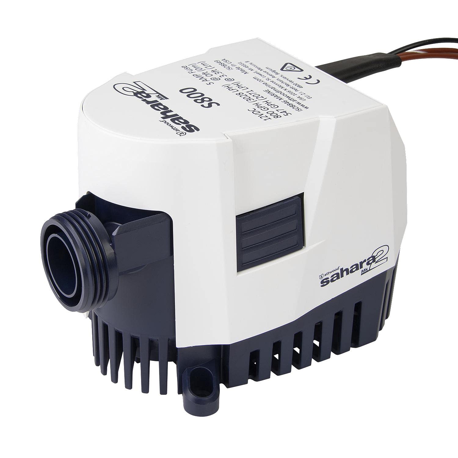 Foto 7 pulgar | Bomba De Achique Attwood Sahara Mk2 800 Gph 12 V Automática 29,5 Cm - Venta Internacional.