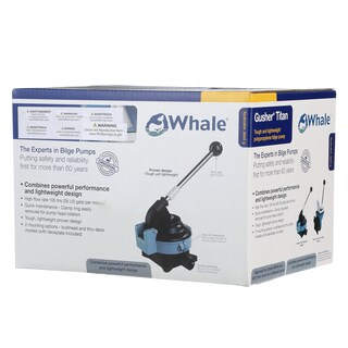 Foto 6 | Bomba De Achique Manual Whale Gusher Titan Bp4402 105,99 Lpm - Venta Internacional.