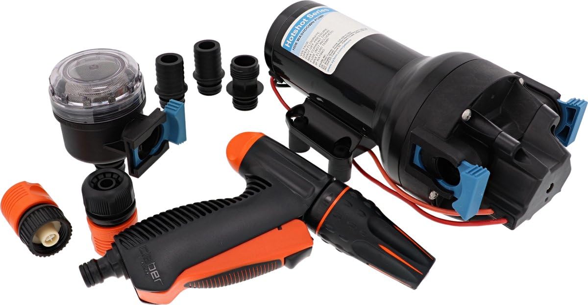Bomba De Lavado Jabsco Hotshot Hd6 Heavy Duty 12 V 22,7 L/min - Venta Internacional.