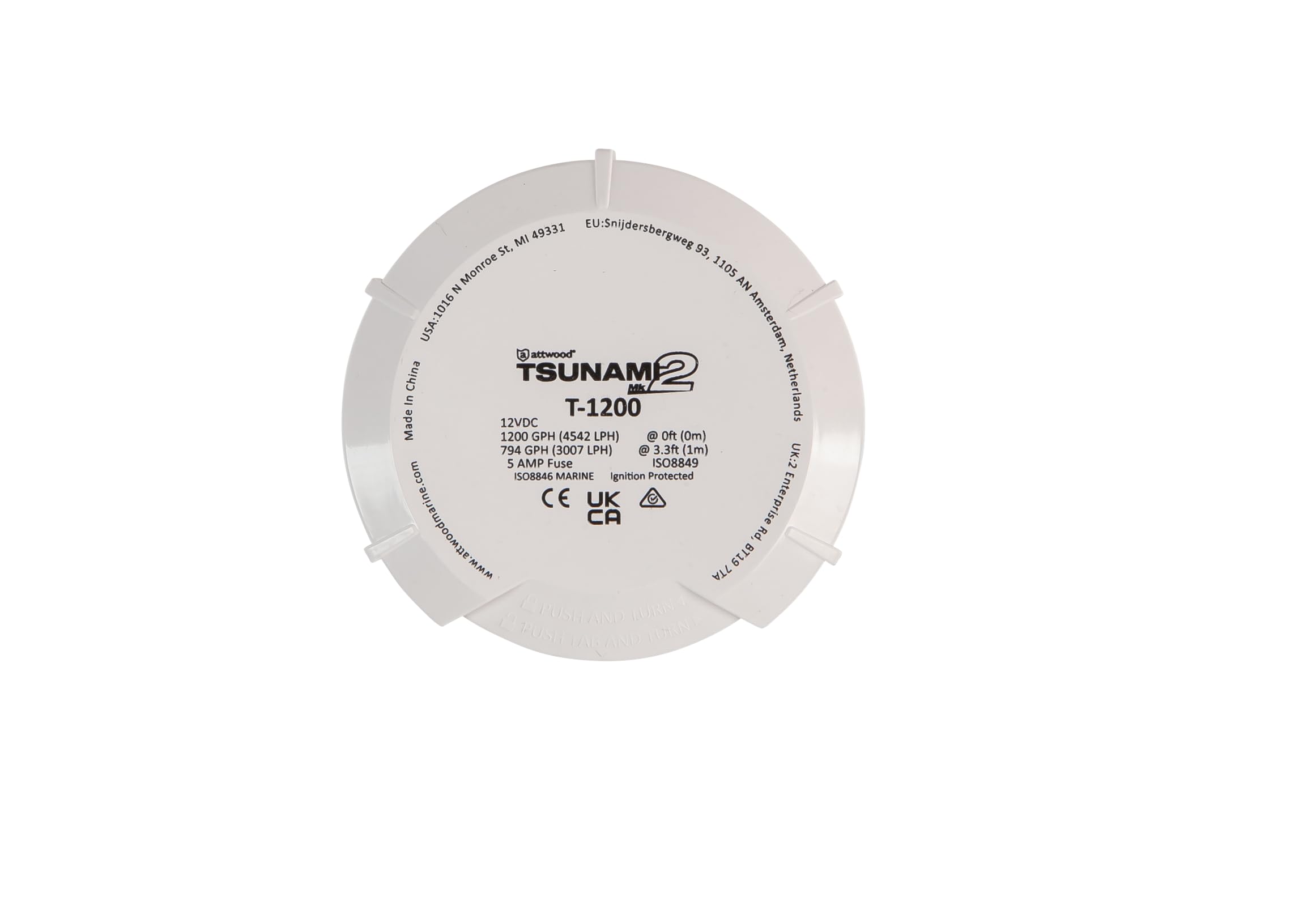 Foto 3 pulgar | Cartucho De Repuesto Attwood Tsunami Mk2 1200 Gph - Venta Internacional.