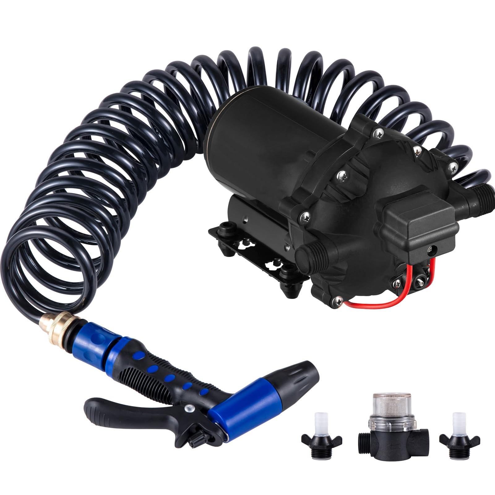 Foto 1 | Bomba De Diafragma De Agua Vevor 5.5 Gpm 12 V 70 Psi Para Lavado De Autos - Venta Internacional.