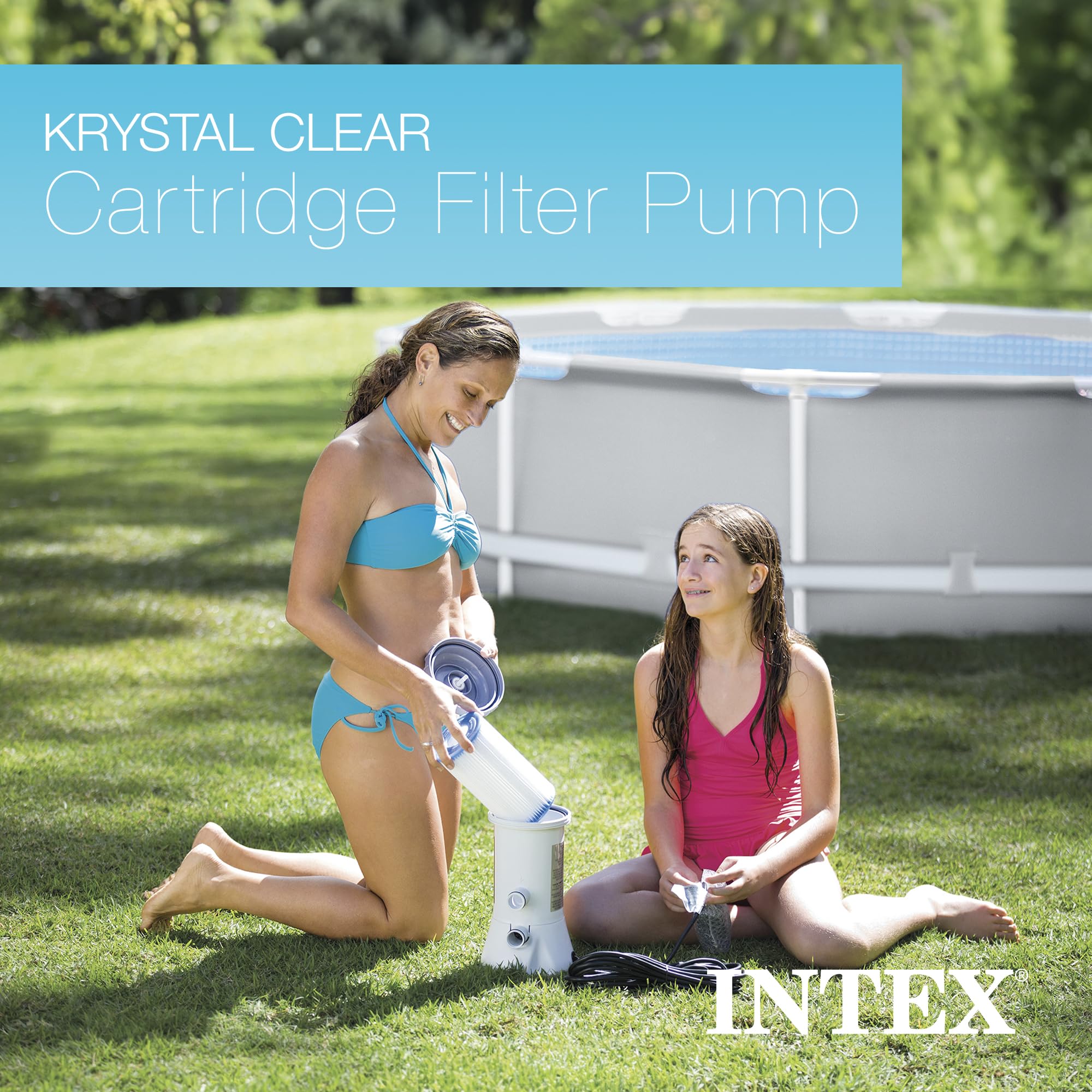 Foto 8 pulgar | Sistema De Bomba Con Filtro De Cartucho Para Piscinas Intex 2500l/h - Venta Internacional.