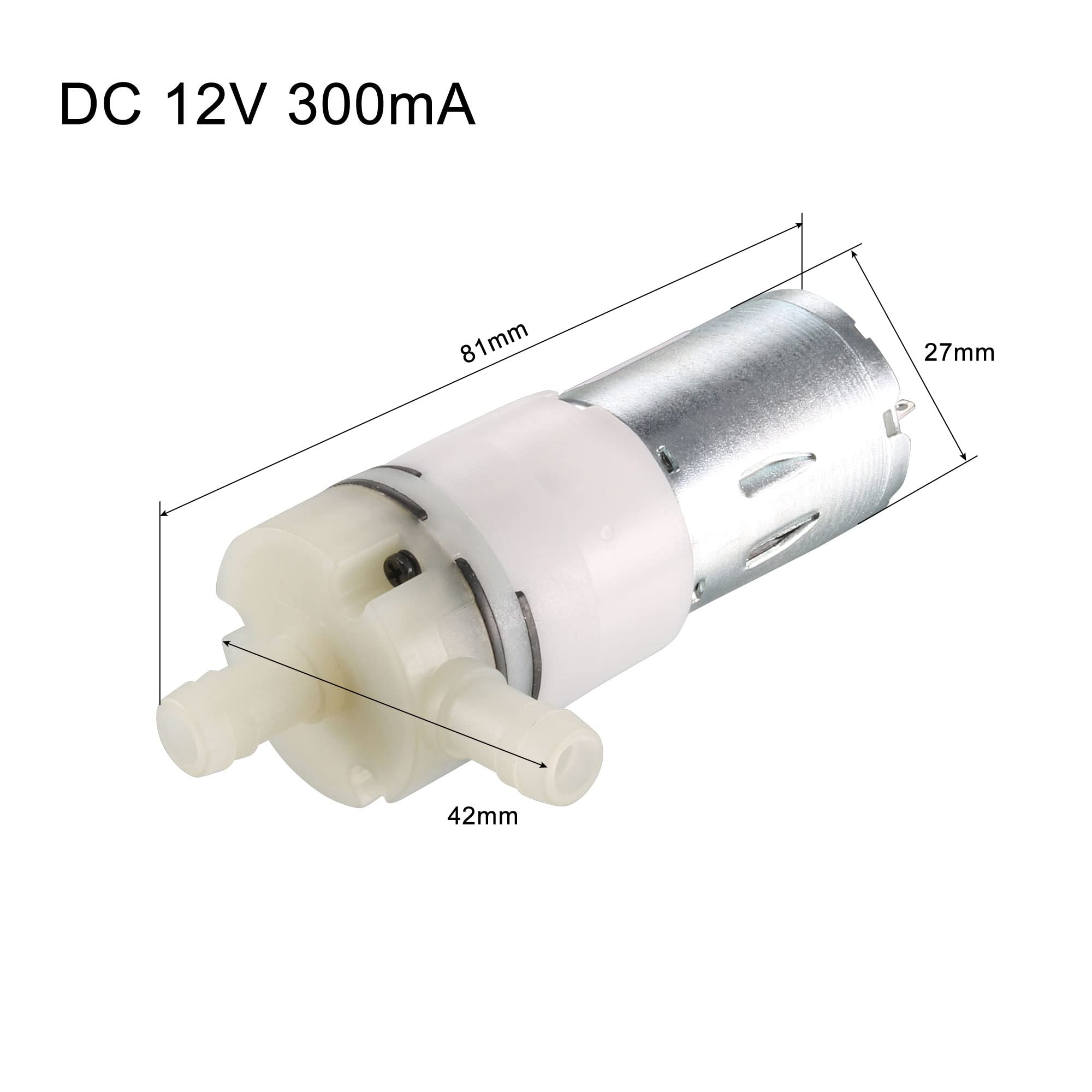 Foto 2 | Bomba De Agua Uxcell Dc 12 V 300 Ma 1300 Ml De Flujo De Agua Para Café - Venta Internacional.
