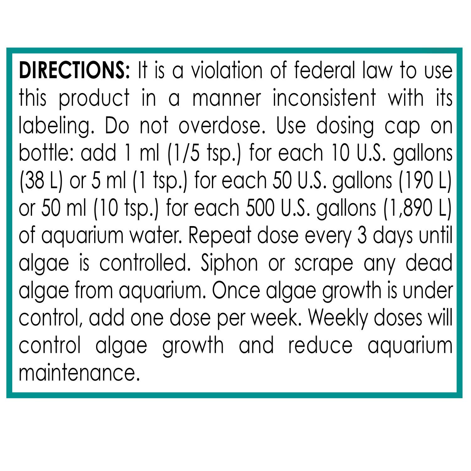 Foto 7 pulgar | Botella De 473 Ml Algae Control Api Marine Algaefix - Venta Internacional.