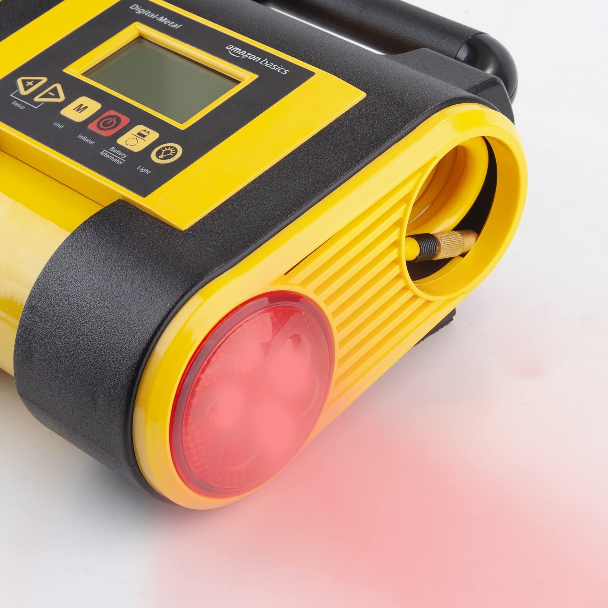 Foto 6 | Inflador De Neumáticos, Compresor De Aire Portátil, 12 V, 150 Psi, Amazon Basics - Venta Internacional.