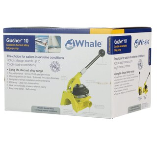 Foto 6 | Bomba De Achique Whale Gusher 10 Mk3 Manual Bp3708 64 Lpm Para Barcos De 40 Pies - Venta Internacional.
