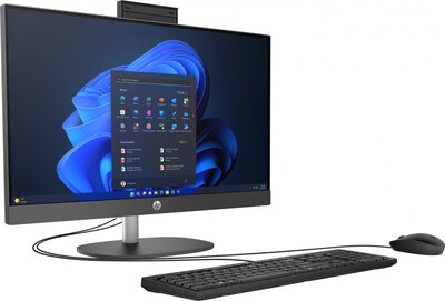 Foto 4 | Computadora Aio Hp 245 G10 Ryzen 5 7520u 512gb Ssd 8gb Ddr5 23.8'' Fhd Negro W11h 9e3c5la