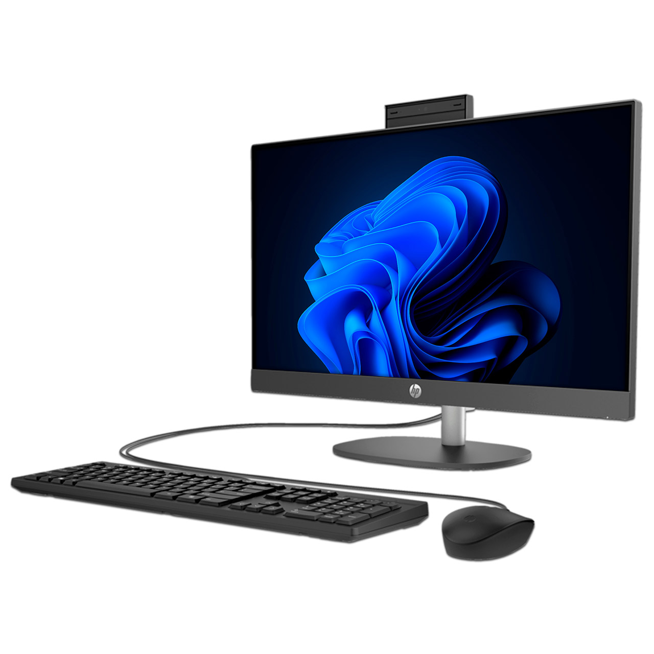 Foto 3 pulgar | All In One HP 240 G10: intel Core i5 1335U, Memoria de 8GB DDR4, SSD 512GB, Pantalla 23.8", Video Iris Xe Graphic