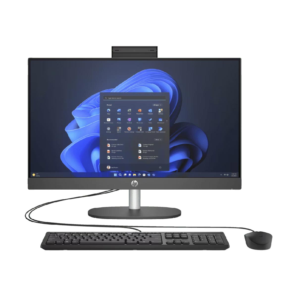 Foto 2 | Kit All-in-one Hp Proone 245 G10 + Diadema Hp Poly Voyager 4320 Usb-a + Adaptador Bt700