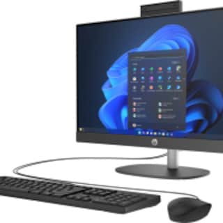 Foto 2 | Combo Computadora Aio HP 245 G10 AMD Ryzen 5-750U 8GB 512GB SSD FHD W11H Negro + Audífonos Bluetooth y Mochila