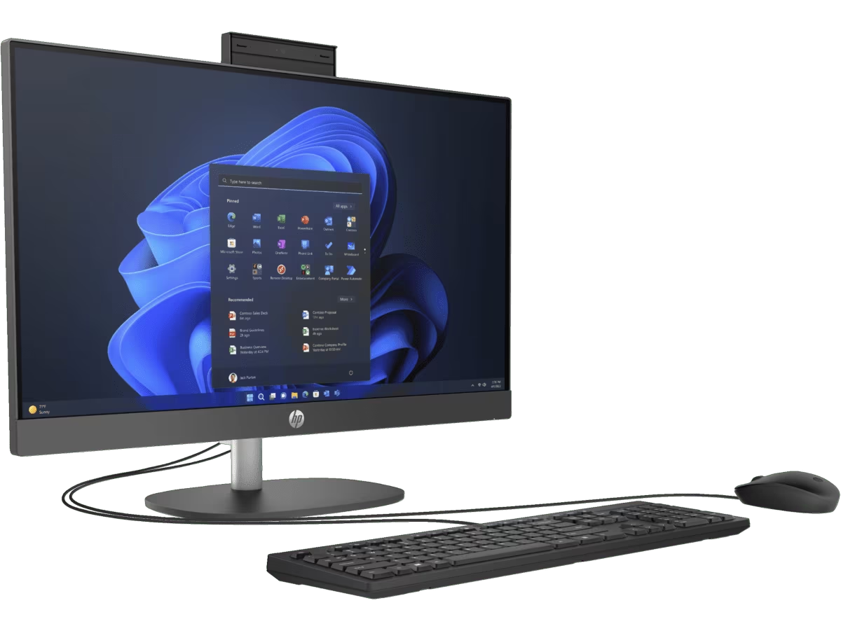 Foto 2 pulgar | Aio Hp Pro One Core I5 1335u 256gb Ssd 8gb Ddr4 23.8'' Fhd Negro W11p Pro One 240 G10 9p4k4la