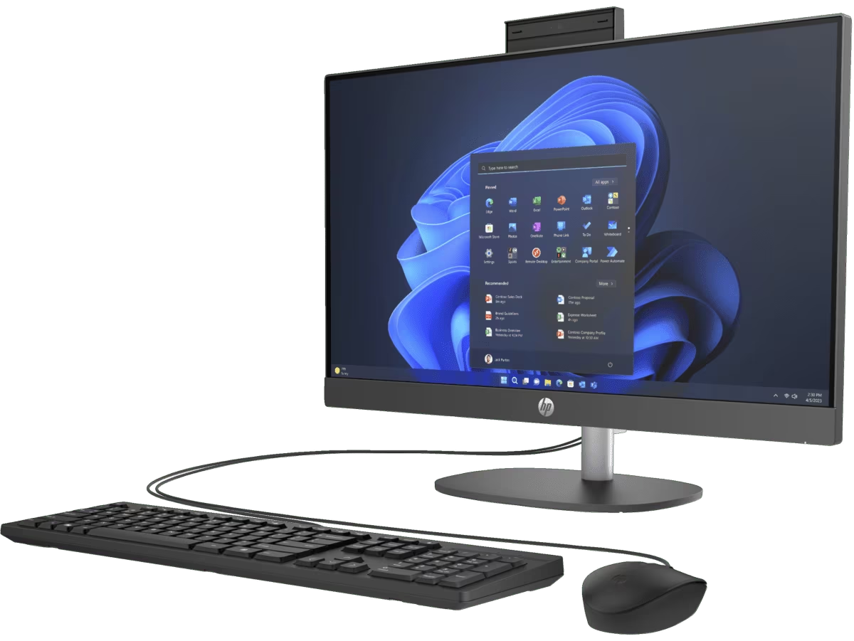 Foto 4 pulgar | Aio Hp Pro One Core I5 1335u 256gb Ssd 8gb Ddr4 23.8'' Fhd Negro W11p Pro One 240 G10 9p4k4la