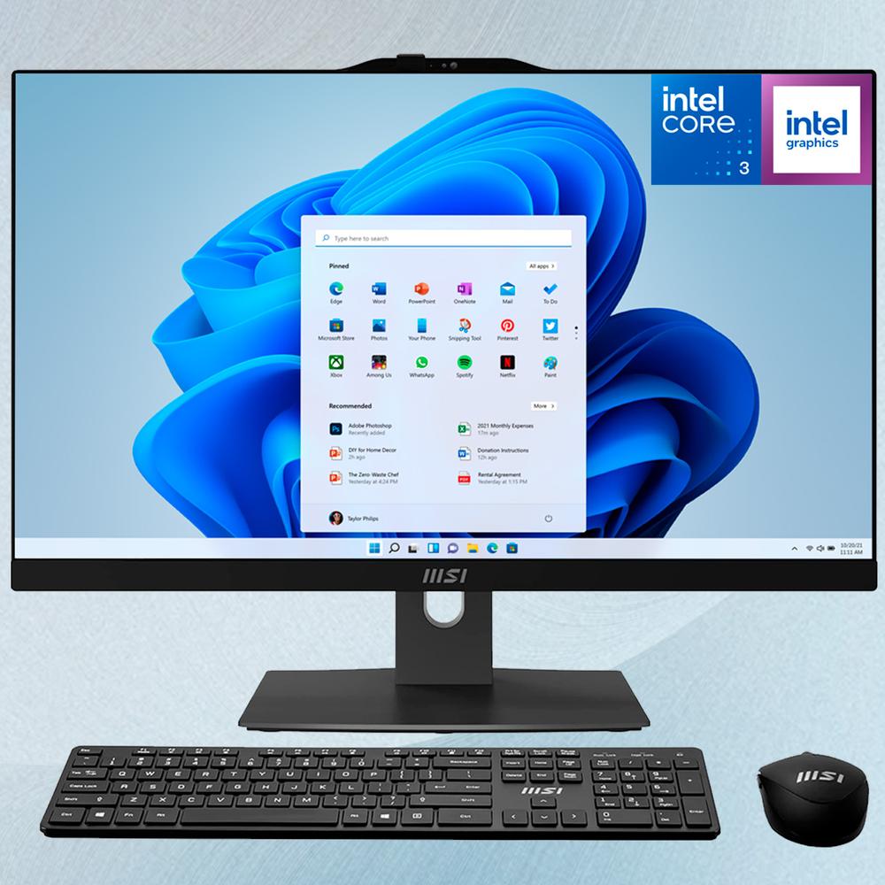 Foto 2 pulgar | All In One Msi Core 3 16gb 512gb M.2 23.8 Fhd Touch W11h