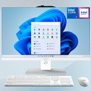 Foto 1 | All In One Msi Core 3 16gb 512gb M.2 23.8 Fhd Touch W11h Wht