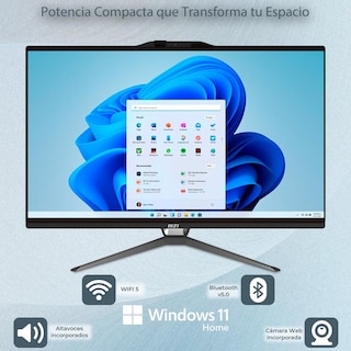 Foto 3 | All In One Msi Pro Intel G7400 12gb 512gb 21.5 Fhd Touch W11