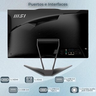 Foto 5 | All In One Msi Pro Intel G7400 12gb 512gb 21.5 Fhd Touch W11