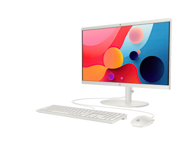 Foto 1 | All-in-one Hp Desktop 22-dg0230la 21.5'' Intel Core I3 8gb Ram 512gb Ssd Fhd Blanco Cerámica