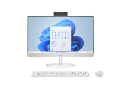 Foto 1 | All In One Hp 24-cr0232la 24'' Windows 11 Home Amd Ryzen 3 8gb Ram 512gb Ssd Fhd Blanco Nácar