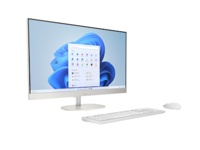 Foto 2 | All In One Hp 24-cr0232la 24'' Windows 11 Home Amd Ryzen 3 8gb Ram 512gb Ssd Fhd Blanco Nácar