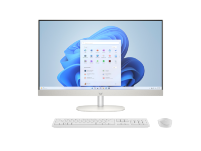 Foto 3 | All In One Hp 24-cr0232la 24'' Windows 11 Home Amd Ryzen 3 8gb Ram 512gb Ssd Fhd Blanco Nácar