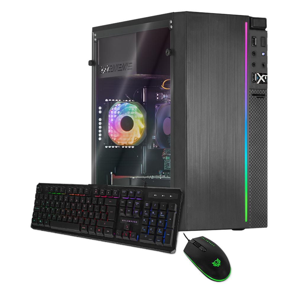 Foto 2 pulgar | Xtreme Pc Amd Ryzen 4700s 8 Cores 3.6ghz 16gb Ssd 240gb 2tb Wifi Radeon Rx Black