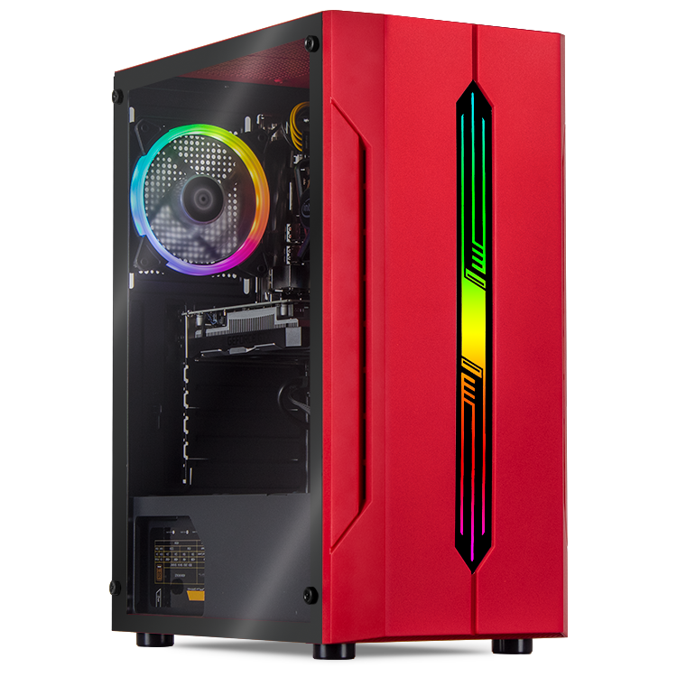 Foto 2 pulgar | CPU Xtreme Pc Gamer Geforce GTX 1650 Core I3 10105f 16gb SSD 500gb Wifi Red