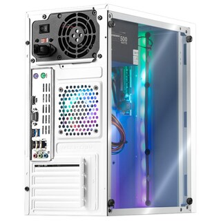 Foto 4 | Xtreme Pc Amd Radeon R2 Dual Core E1 8GB SSD 240GB Monitor 21.5 Wifi RGB color blanco