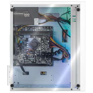 Foto 6 | Xtreme Pc Amd Radeon R2 Dual Core E1 8GB SSD 240GB Monitor 21.5 Wifi RGB color blanco
