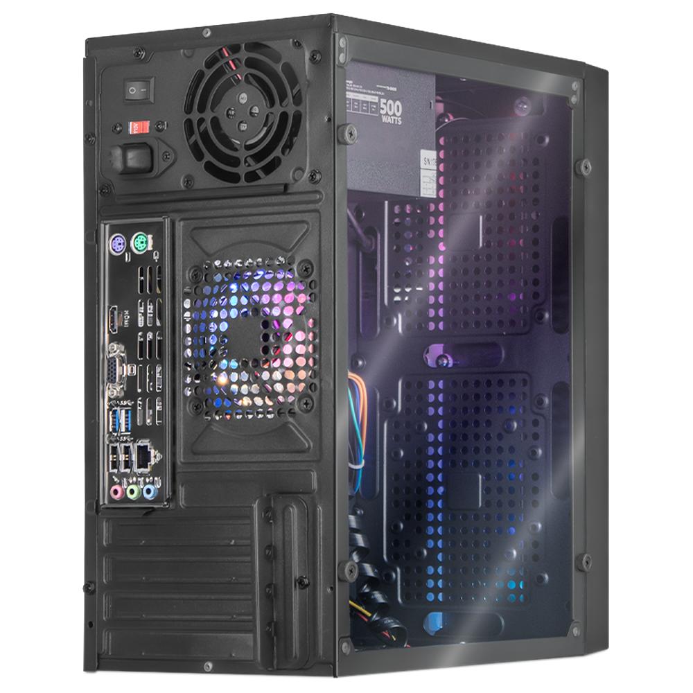 Foto 5 pulgar | Xtreme Pc Amd Radeon R2 Dual Core E1 8GB SSD 240GB Wifi RGB color Negro