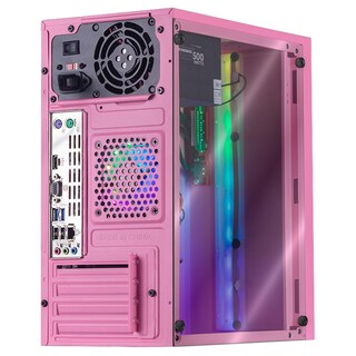 Foto 4 | Xtreme Pc Amd Radeon R2 Dual Core E1 8GB SSD 240GB Wifi RGB color Rosa