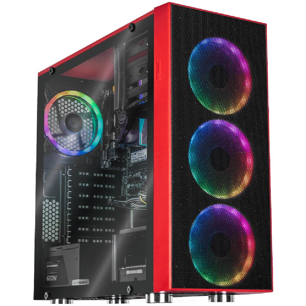 Foto 2 pulgar | Xtreme Pc Gaming Computadora Intel Core I7 11700 16GB Ssd 250GB 2tb Rgb Wifi Red