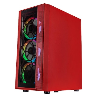 Foto 3 | CPU Xtreme PC Gaming Geforce RTX 3050 Core I3 12100f 16gb SSD 500gb Wifi color Rojo