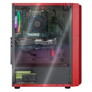 Foto 6 | CPU Xtreme PC Gaming Geforce RTX 3050 Core I3 12100f 16gb SSD 500gb Wifi color Rojo