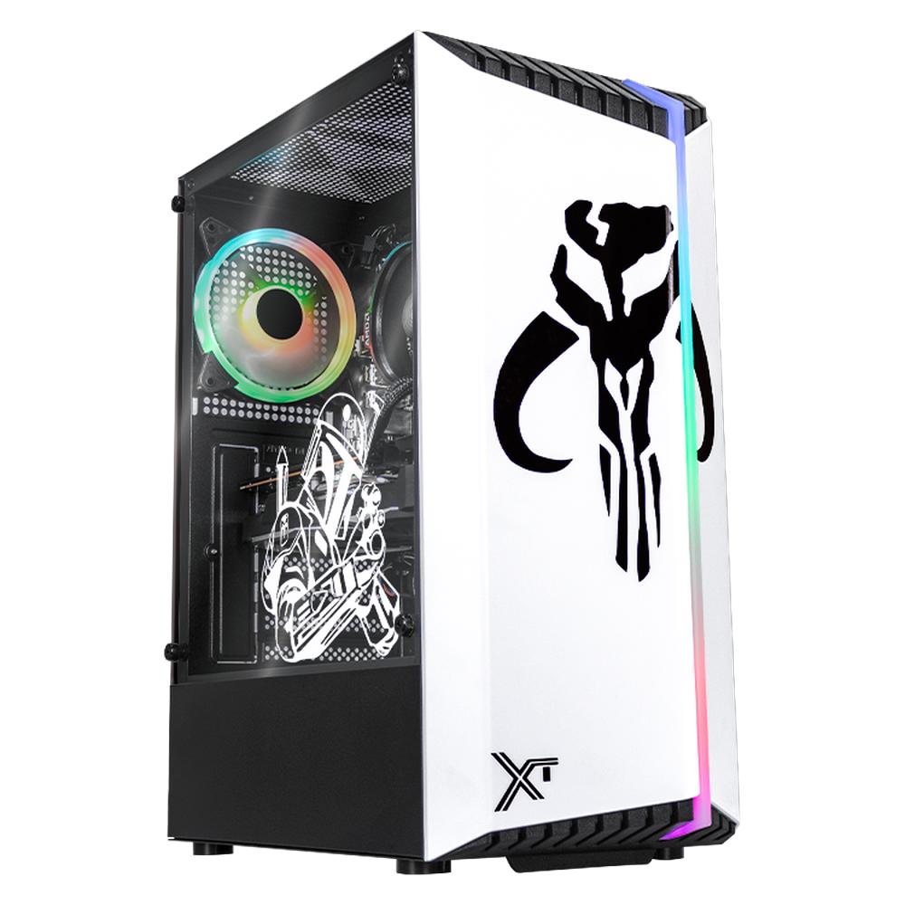 CPU Xtreme PC Gaming Amd Radeon Rx 6650 Xt Ryzen 7 5700g SSD 500GB 3TB Wifi Mandalorian Green