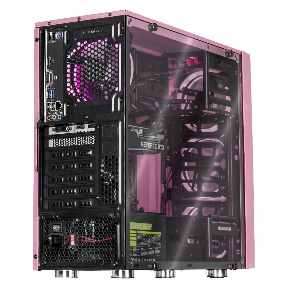 Foto 5 pulgar | Xtreme Pc Gaming Geforce Rtx 3050 Amd Ryzen 5 5500 16gb Ssd 500gb 2tb Wifi Pink