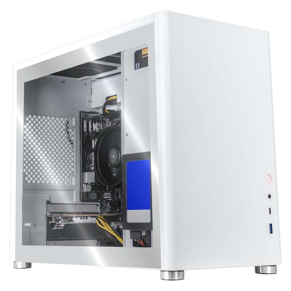 Foto 2 pulgar | Xtreme Pc Gaming Amd Radeon Rx 6600 Ryzen 5 5500 16gb Ssd 500gb Wifi White