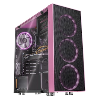 Foto 1 | Xtreme Pc Gaming Amd Radeon Rx 6600 Ryzen 5 5500 16gb Ssd 500gb Wifi Pink