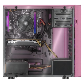 Foto 6 | Xtreme Pc Gaming Amd Radeon Rx 6600 Ryzen 5 5500 16gb Ssd 500gb Wifi Pink