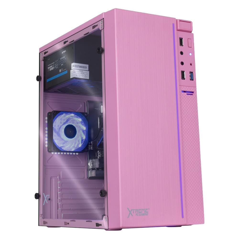 Xtreme Pc Gaming Computadora Intel Core I5 10400 8gb Ssd 240gb Wifi Pink $5,199