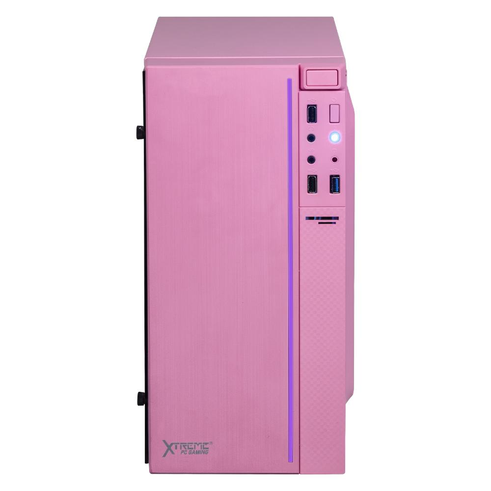 Foto 3 pulgar | Xtreme Pc Gaming Computadora Intel Core I5 10400 8gb Ssd 240gb Wifi Pink