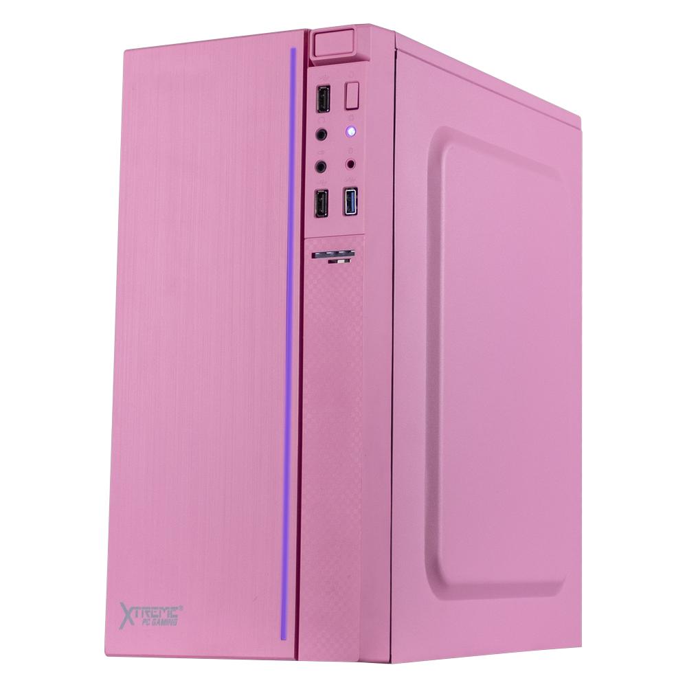 Foto 4 pulgar | Xtreme Pc Gaming Computadora Intel Core I5 10400 8gb Ssd 240gb Wifi Pink