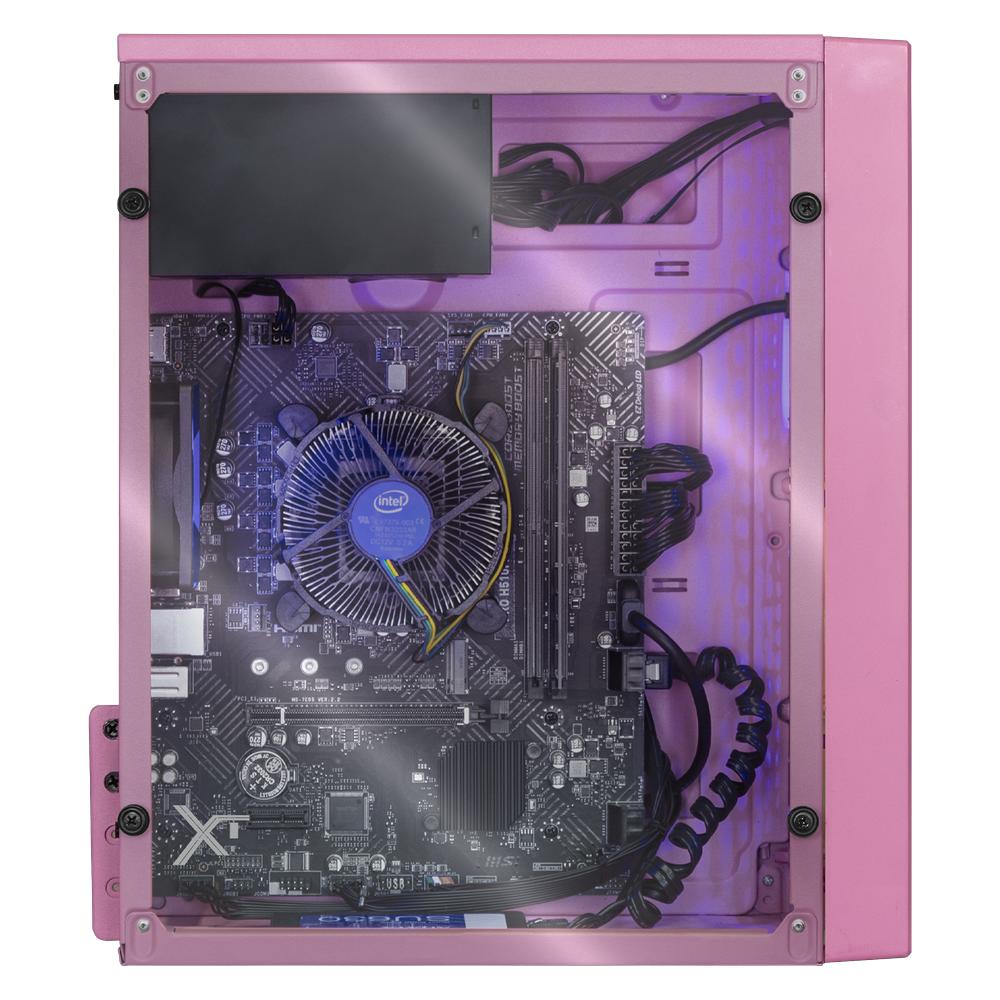 Foto 7 pulgar | Xtreme Pc Gaming Computadora Intel Core I5 10400 8gb Ssd 240gb Wifi Pink