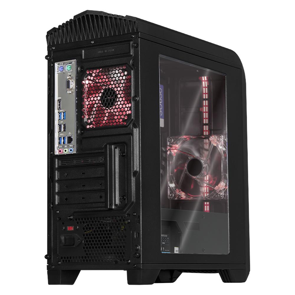 Foto 5 pulgar | Xtreme Pc Gaming Amd Radeon Vega Ryzen 3 3200g 16gb Ssd 240gb Wifi Red