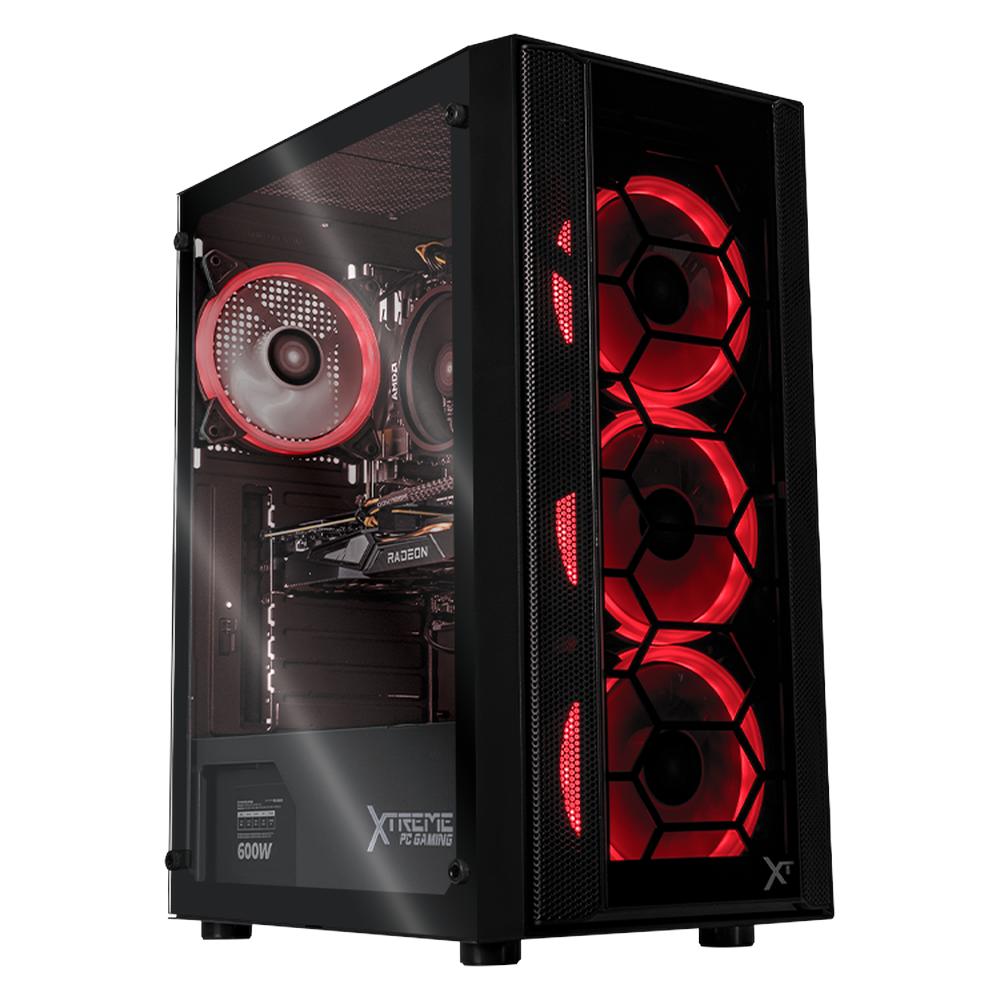 Foto 2 pulgar | Xtreme Pc Gaming Amd Radeon Rx 6500 Xt Ryzen 5 5600x Ssd 250gb 2tb Wifi Black