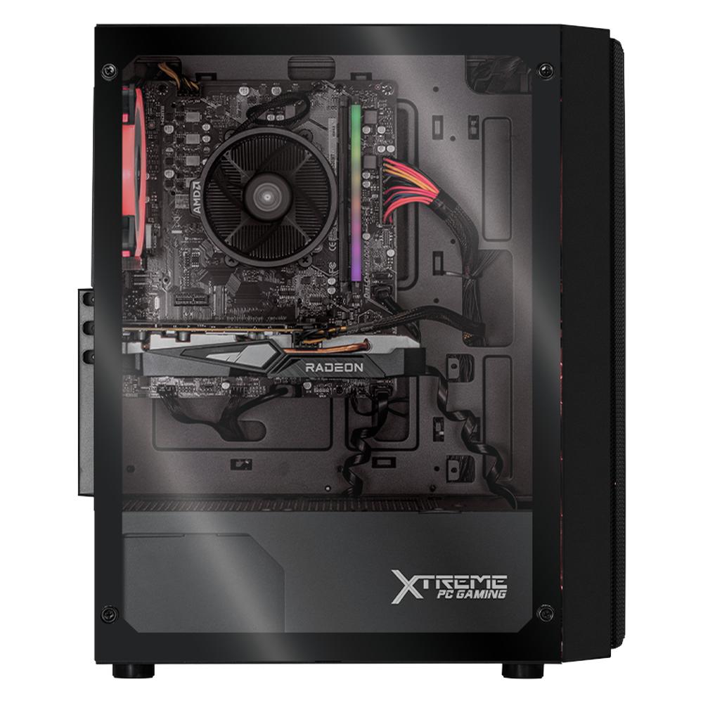 Foto 7 pulgar | Xtreme Pc Gaming Amd Radeon Rx 6500 Xt Ryzen 5 5600x Ssd 250gb 2tb Wifi Black