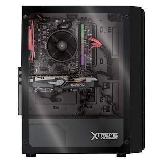 Foto 6 | Xtreme Pc Gaming Amd Radeon Rx 6500 Xt Ryzen 5 5500 16gb Ssd 1tb Wifi Black