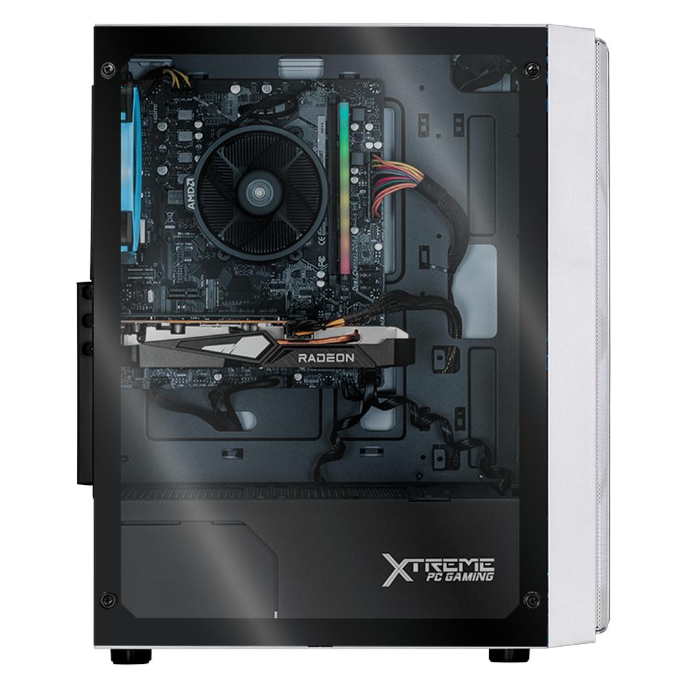 Foto 7 pulgar | Xtreme Pc Gaming Amd Radeon Rx 6500 Xt Ryzen 5 5600x Ssd 250gb 2tb Wifi Blanco