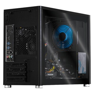 Foto 4 | Xtreme PC Gaming AMD Radeon RX 6500 XT Ryzen 5 5500 16GB SSD 250GB 2TB WIFI Eris Grey